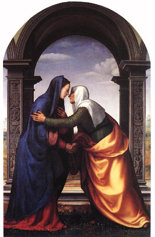 Mariotto Albertinelli The Visitation France oil painting art